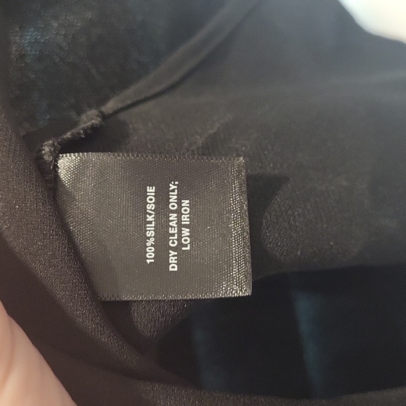 Lafayette 148 Flutter Sleeve Silk Blouse - Picture 6 of 9